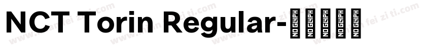 NCT Torin Regular字体转换